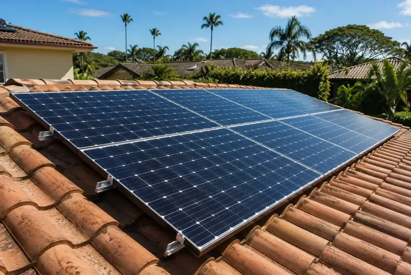 Installation de panneaux solaires à Brue-Auriac
