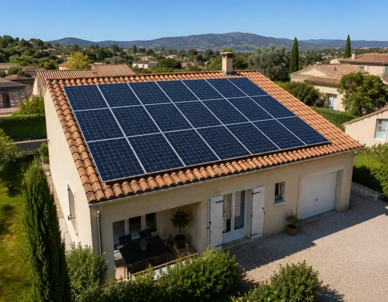 Prime à l'autoconsommation panneaux solaires Brue-Auriac — aide financière de l'État